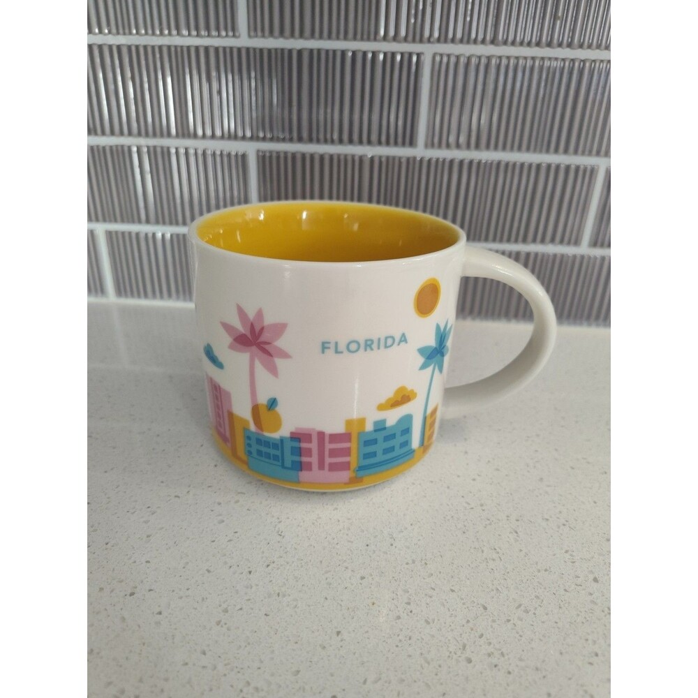 Starbucks Florida "You Are Here" YAH Coffee Mug 14 oz Pre-owned